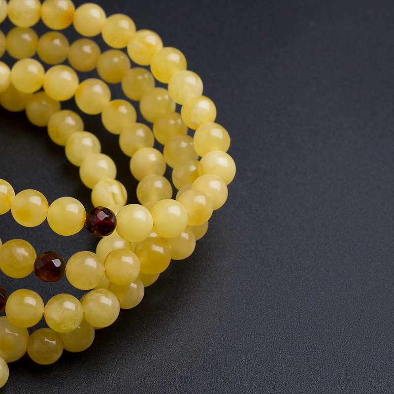 波罗的海天然蜜蜡项链-红掌柜