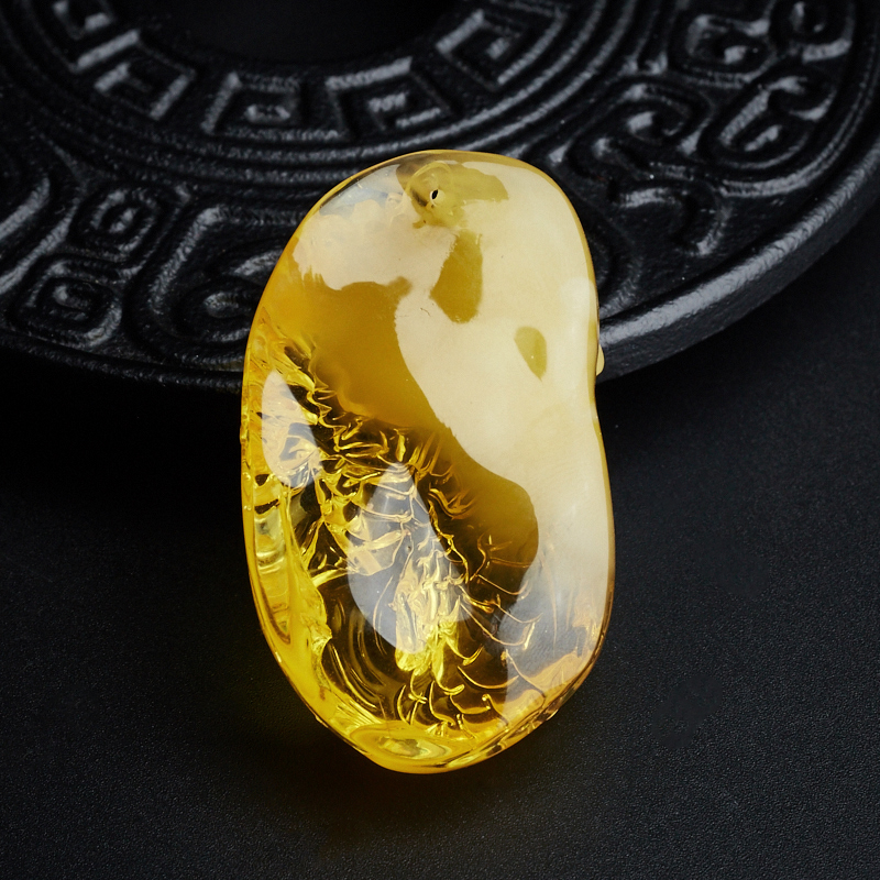 鱼化龙吊坠-红掌柜