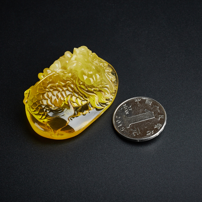 波罗的海蜜蜡挂件-红掌柜