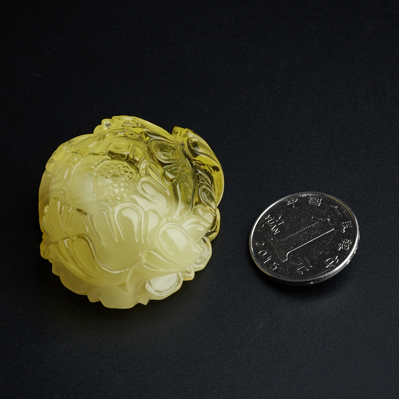 波罗的海蜜蜡挂件-红掌柜