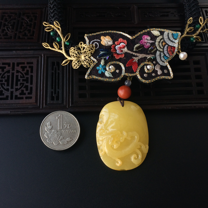 波罗的海蜜蜡项链-红掌柜