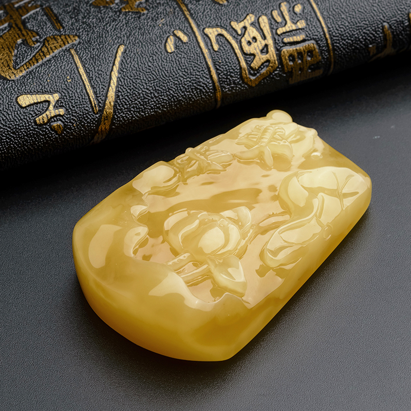 满蜜蜜蜡-红掌柜珠宝