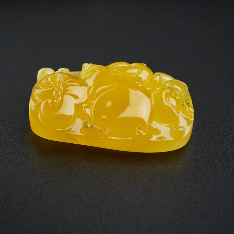 金包蜜蜜蜡挂件-红掌柜珠宝