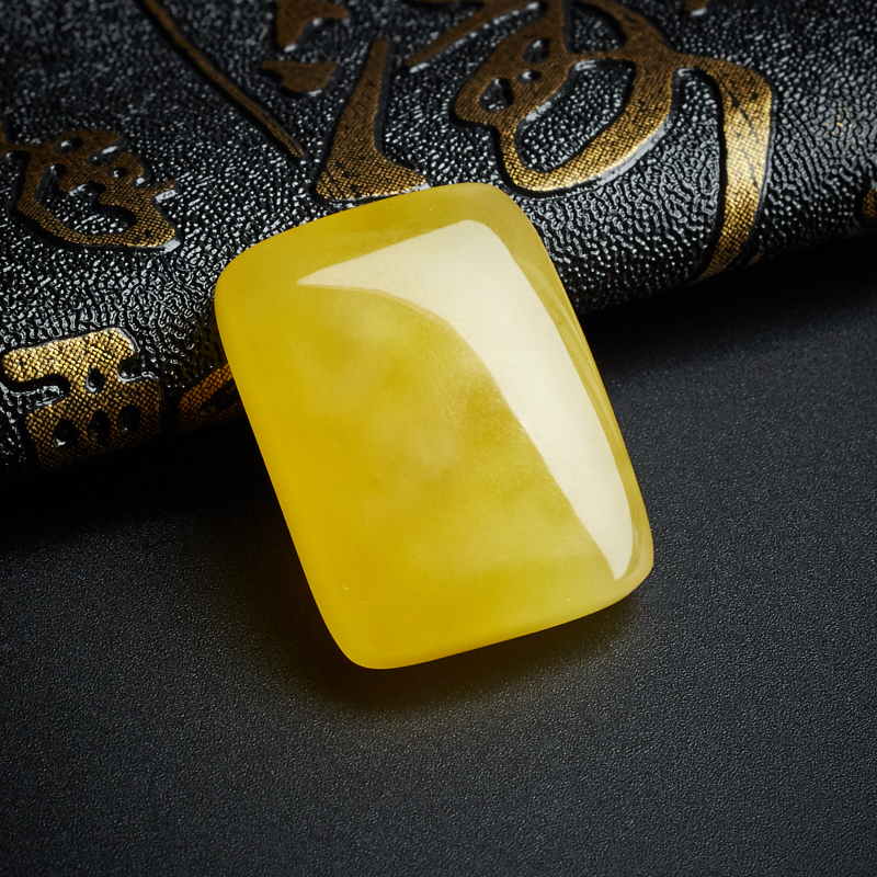 鸡油黄蜜蜡吊坠 - 红掌柜珠宝