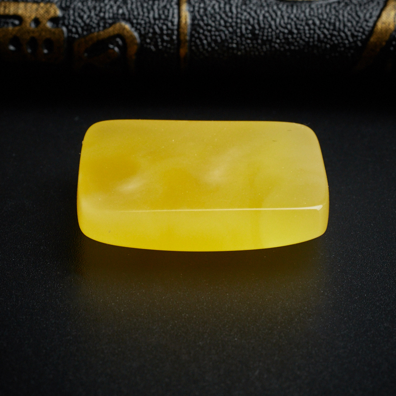 天然鸡油黄蜜蜡吊坠 - 红掌柜珠宝