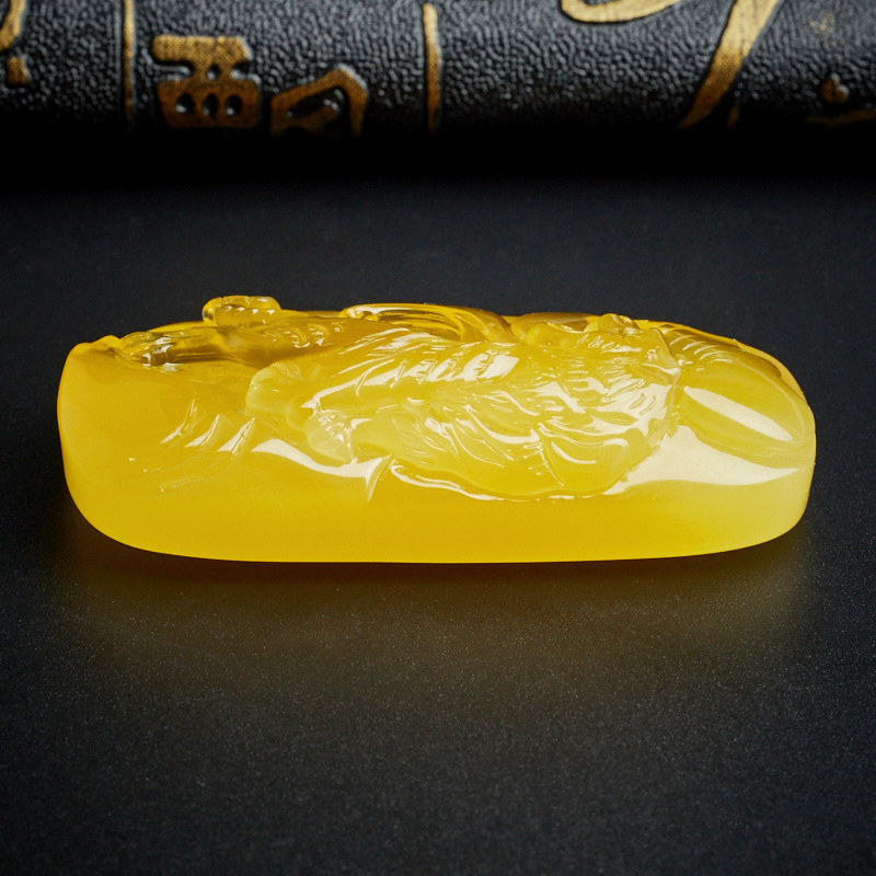 天然蜜蜡吊坠 - 红掌柜珠宝