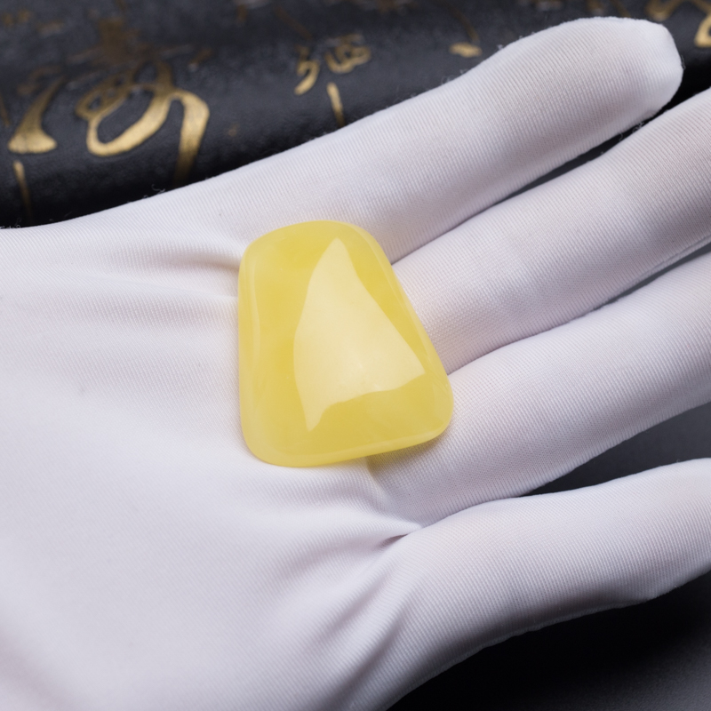 波罗的海蜜蜡方牌吊坠-红掌柜