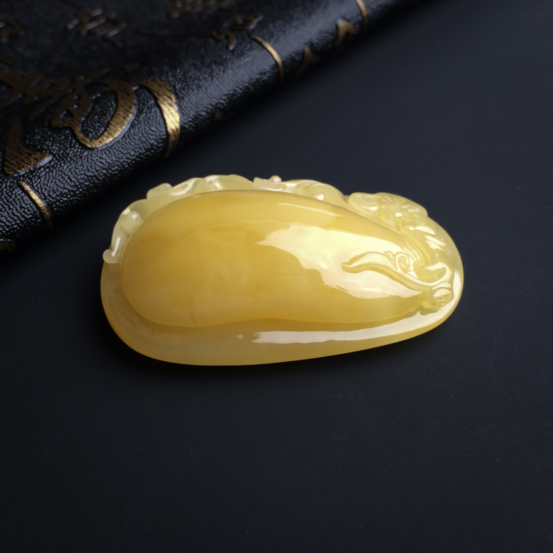 蜜蜡福瓜吊坠 - 红掌柜