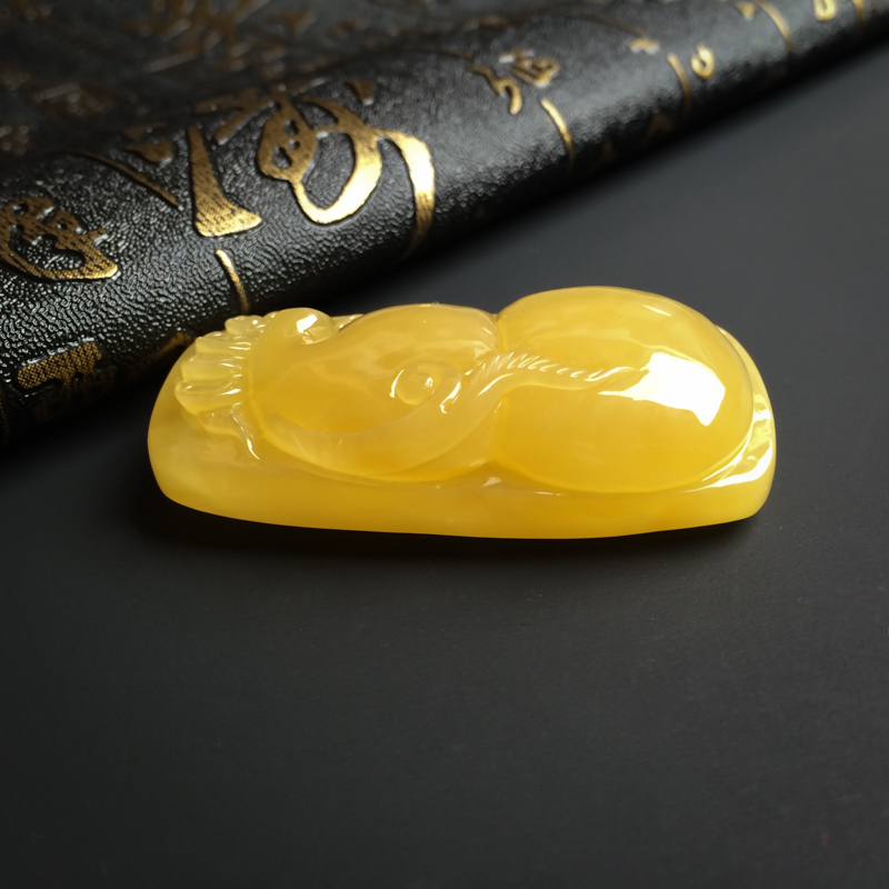 蜜蜡葫芦吊坠 - 红掌柜