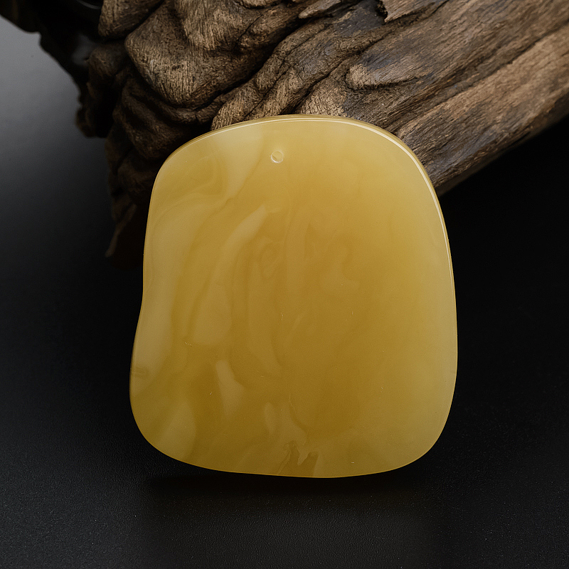 蜜蜡年年有余吊坠 - 红掌柜