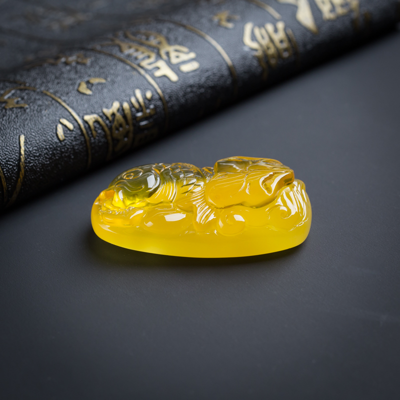 金包蜜鸡油黄蜜蜡-红掌柜