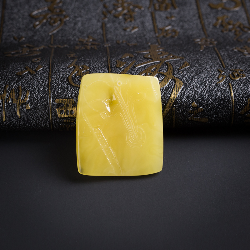 连年有余吊坠-红掌柜