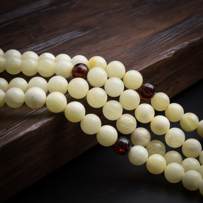 白花蜜手串-红掌柜