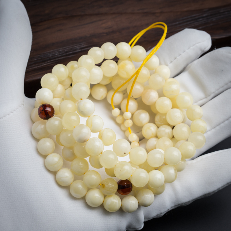 波罗的海蜜蜡手串-红掌柜