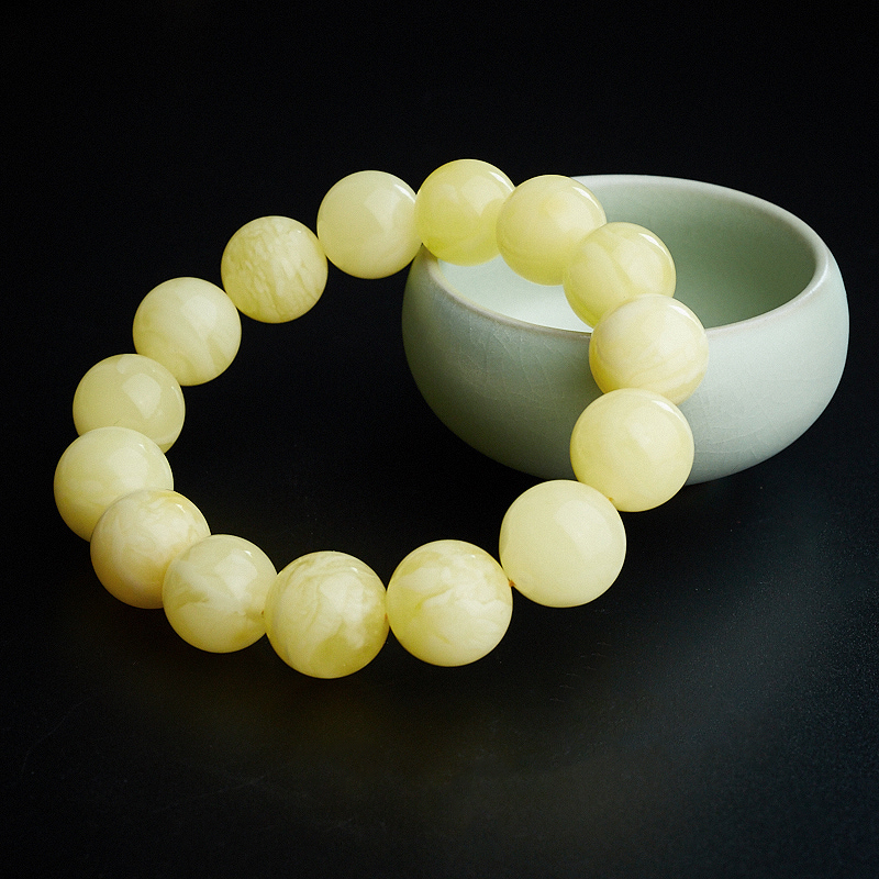 波罗的海蜜蜡手串-红掌柜