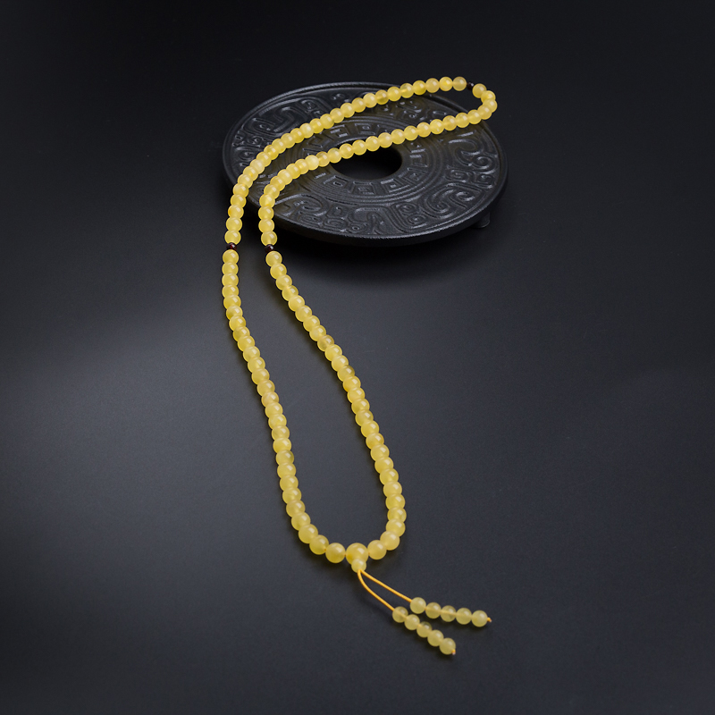 波罗的海天然鸡油黄蜜蜡项链-红掌柜