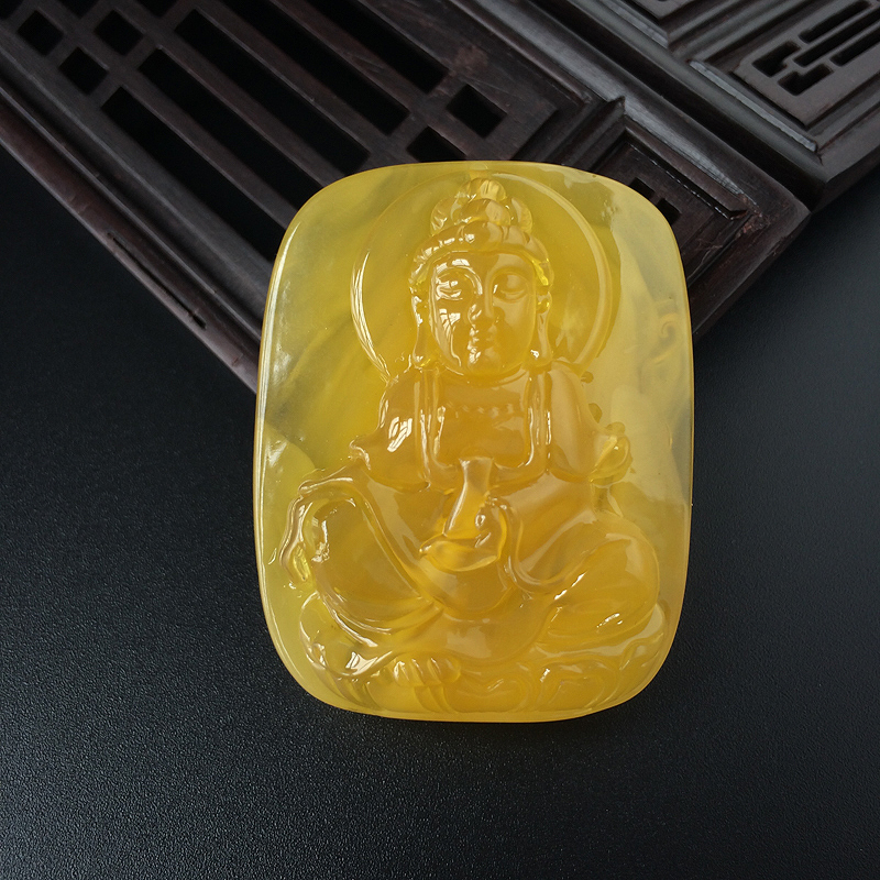 金包蜜观音吊坠-红掌柜