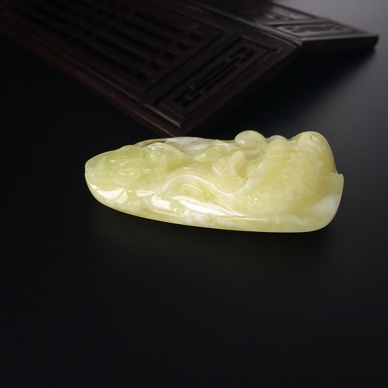 波罗的海天然白花蜜吊坠 - 红掌柜