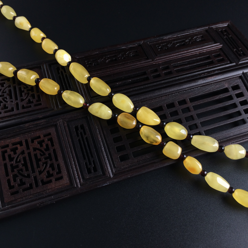 蜜蜡挂链-红掌柜