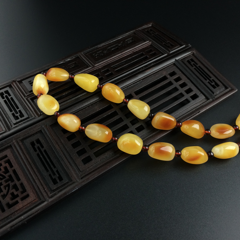 鸡油黄蜜蜡-红掌柜