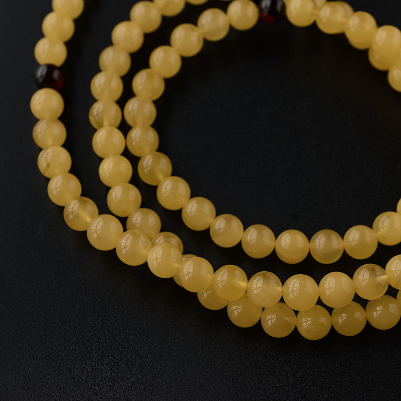 波罗的海天然蜜蜡手串-红掌柜