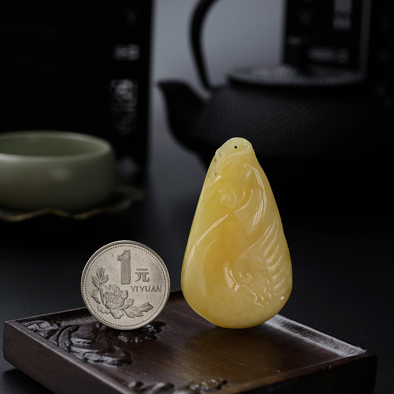 满蜜古凤吊坠 - 红掌柜