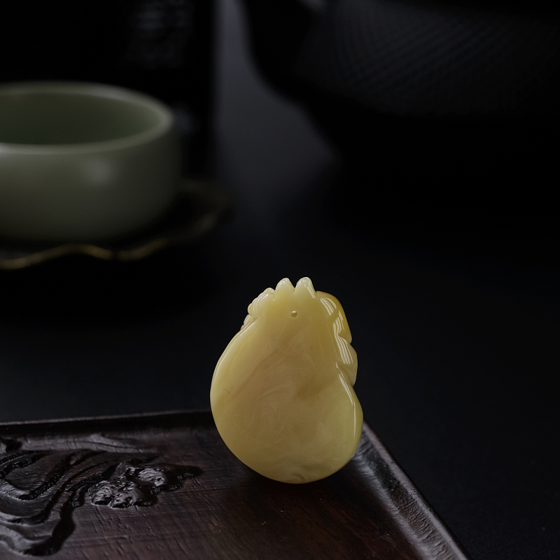 黄白蜜钱袋吊坠 - 红掌柜