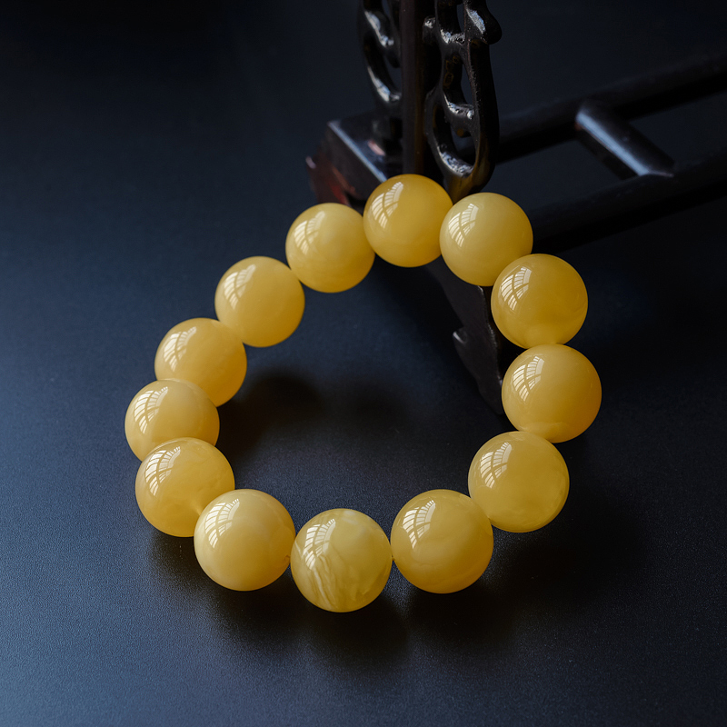 鸡油黄蜜蜡-红掌柜