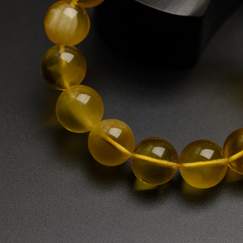 蜜蜡手串-红掌柜