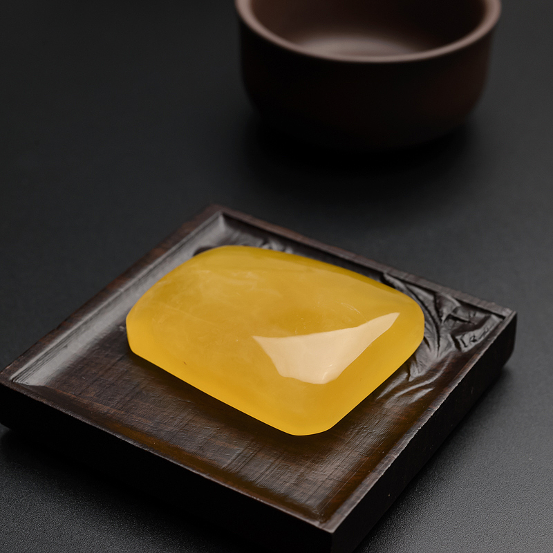 鸡油黄蜜蜡-红掌柜