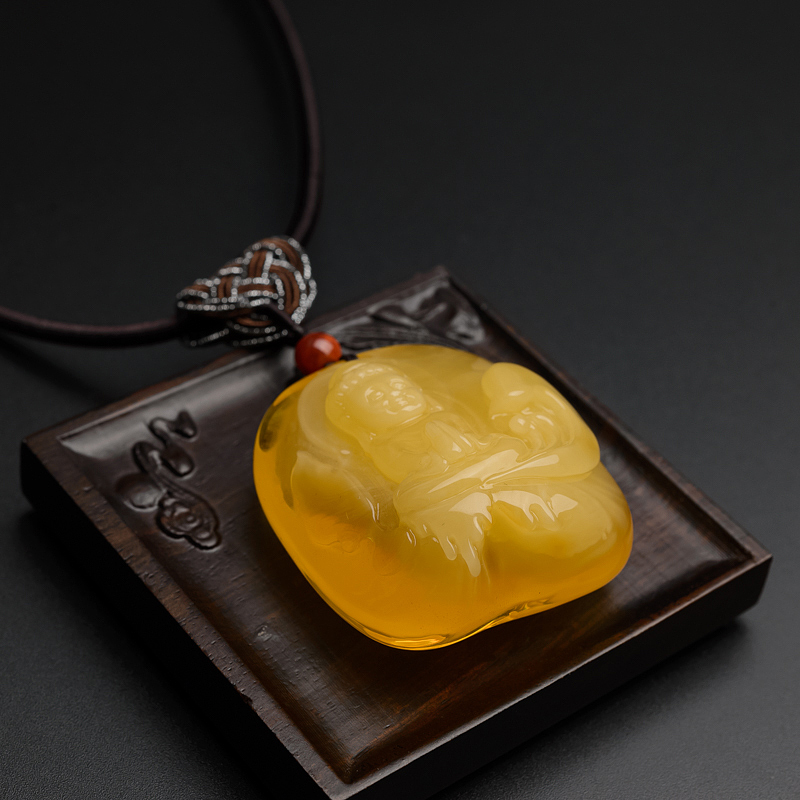 金包蜜宝宝佛吊坠 - 红掌柜