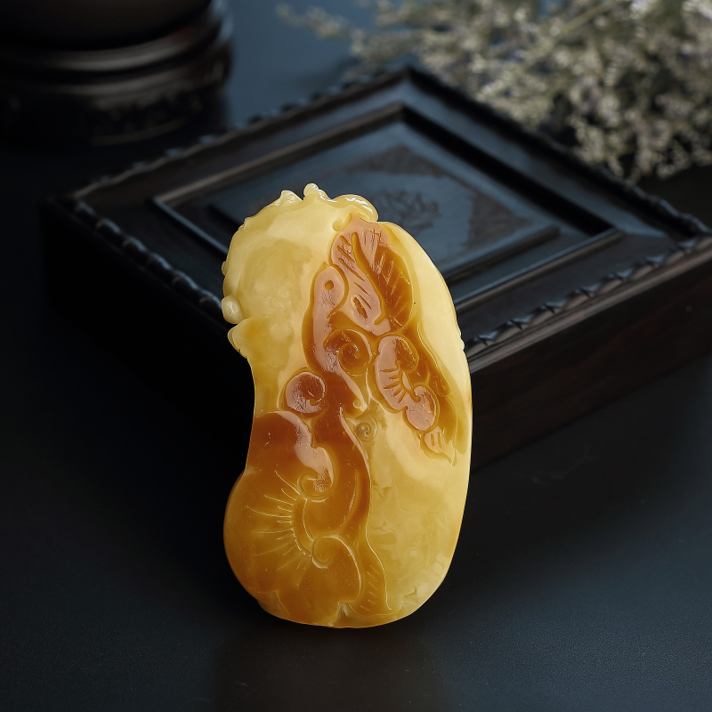 波罗的海满蜜糖色蜜蜡-红掌柜