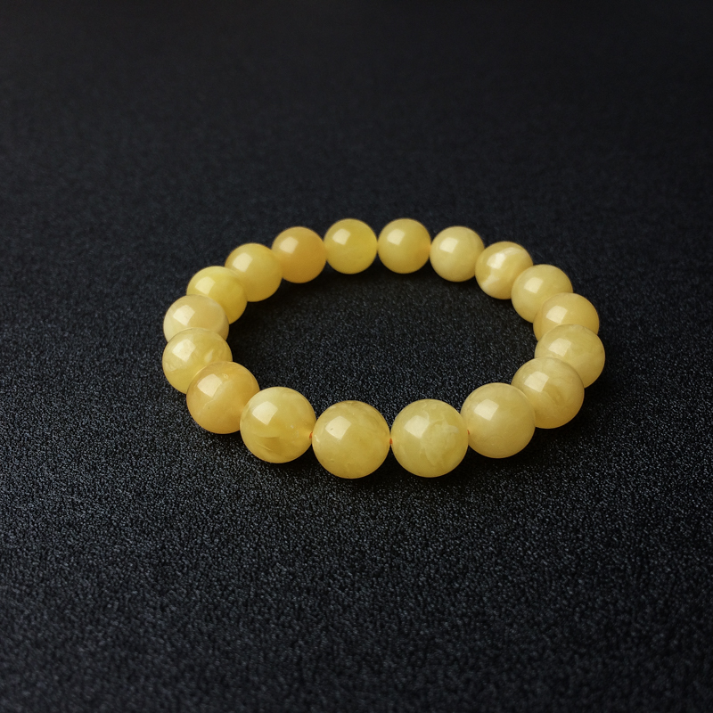 波罗的海鸡油黄蜜蜡手串 - 红掌柜