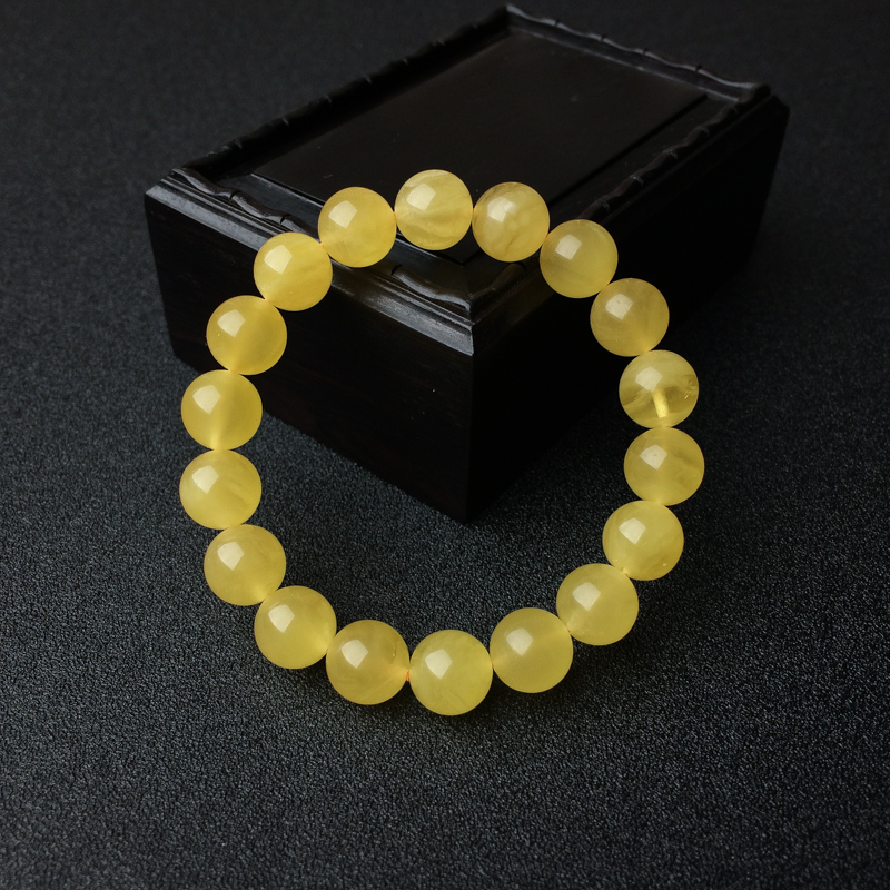 波罗的海天然鸡油黄蜜蜡手串 - 红掌柜