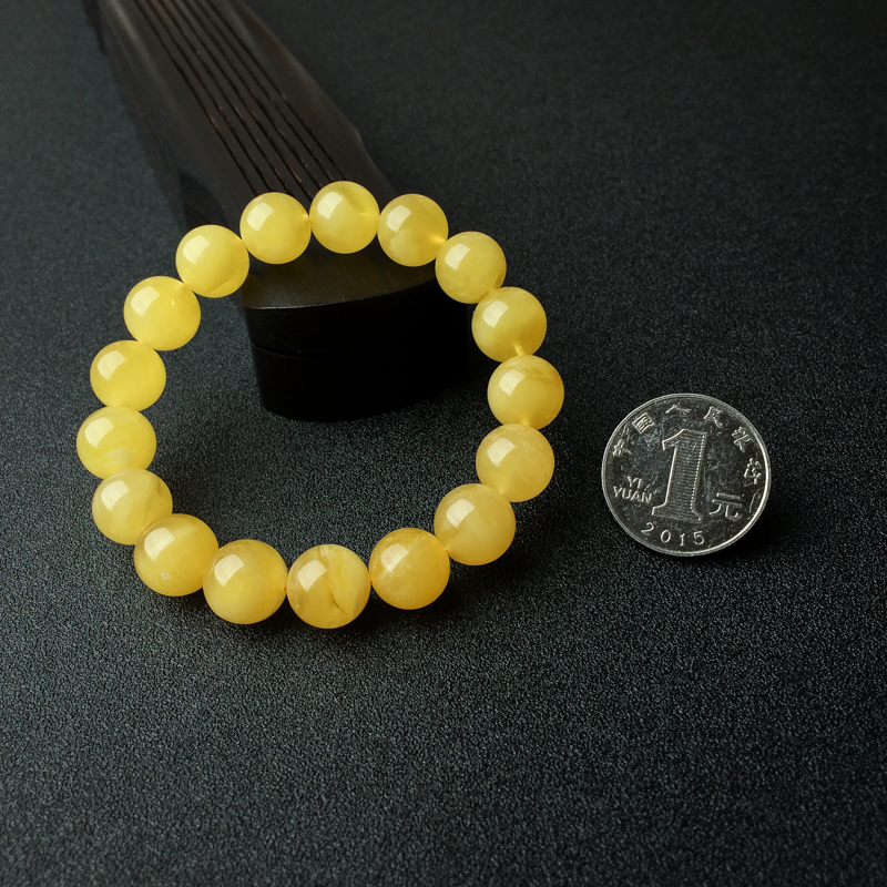 天然蜜蜡手串 - 红掌柜