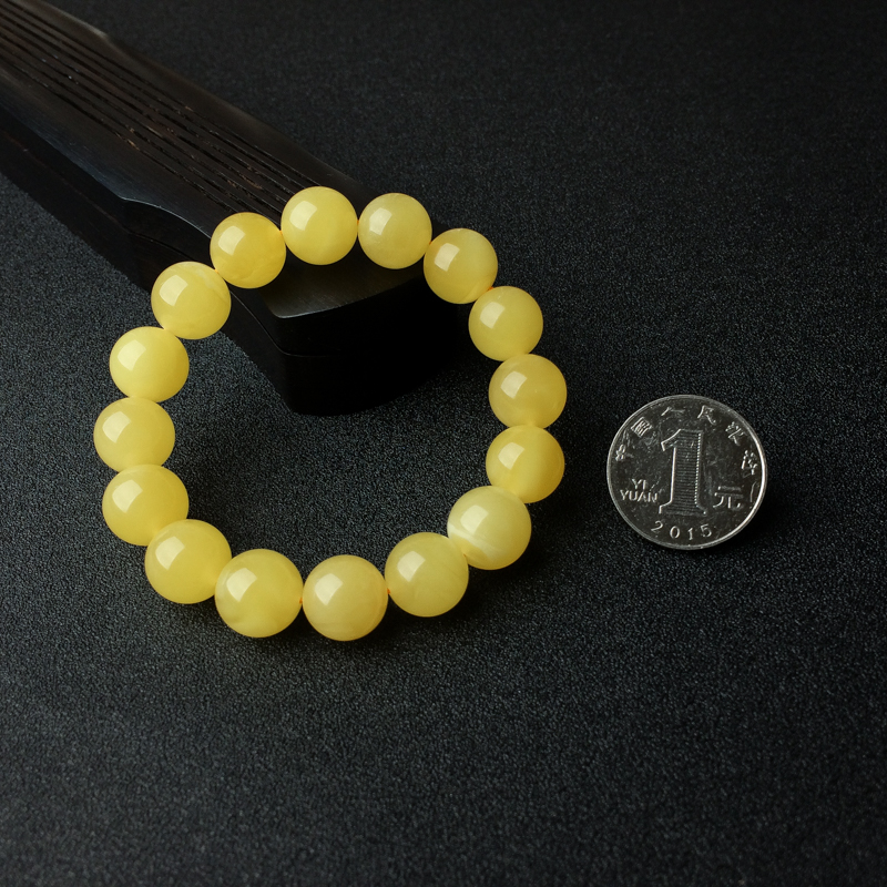 天然蜜蜡手串 - 红掌柜