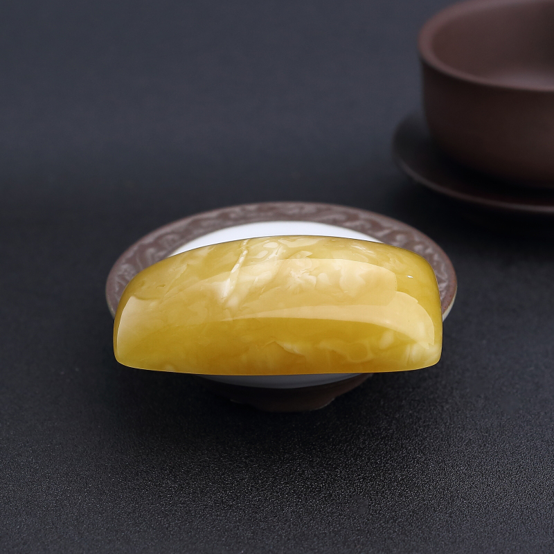 波罗的海天然满蜜无事牌吊坠 - 红掌柜