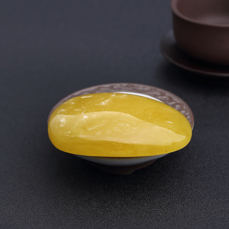 波罗的海天然满蜜无事牌吊坠 - 红掌柜