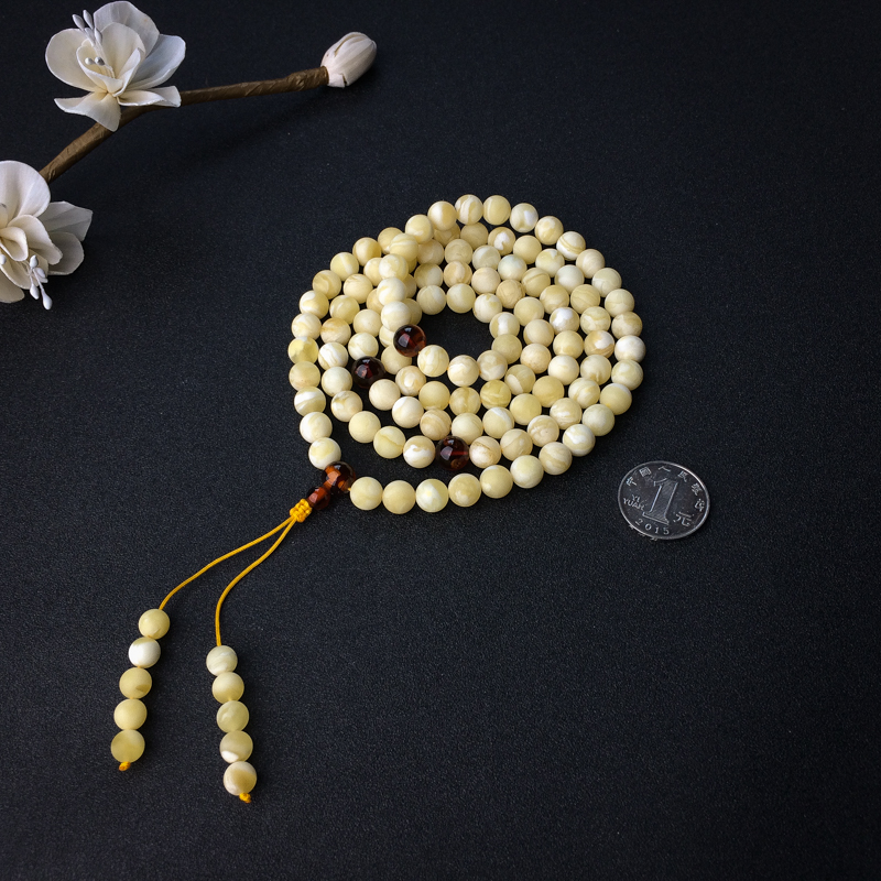 蜜蜡佛珠 - 红掌柜