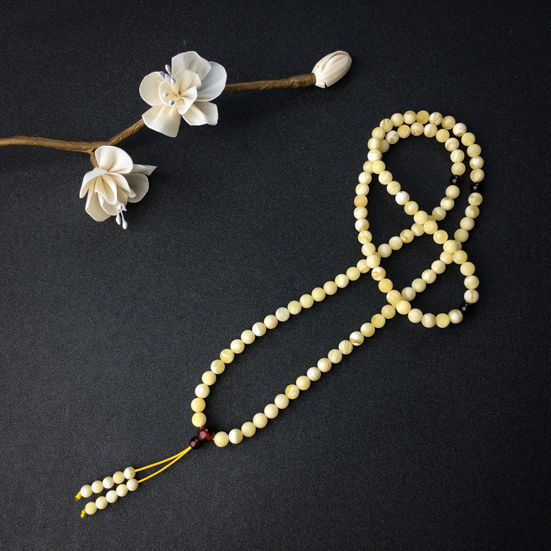 天然蜜蜡佛珠 - 红掌柜