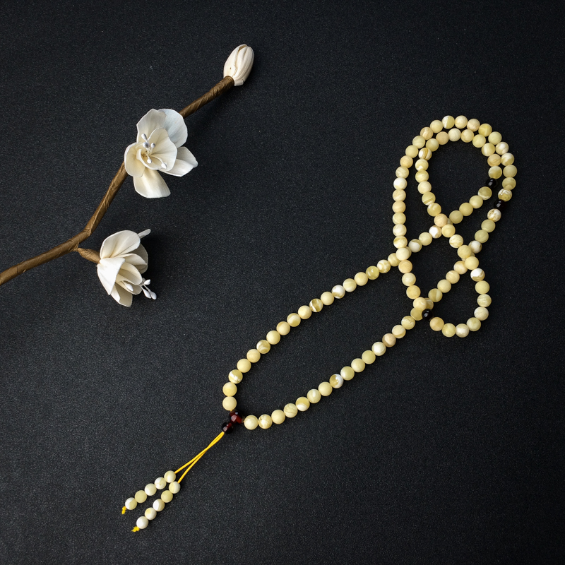 天然蜜蜡佛珠 - 红掌柜