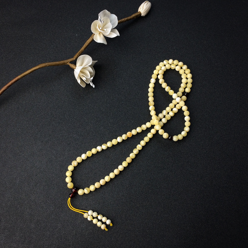 天然蜜蜡佛珠 - 红掌柜