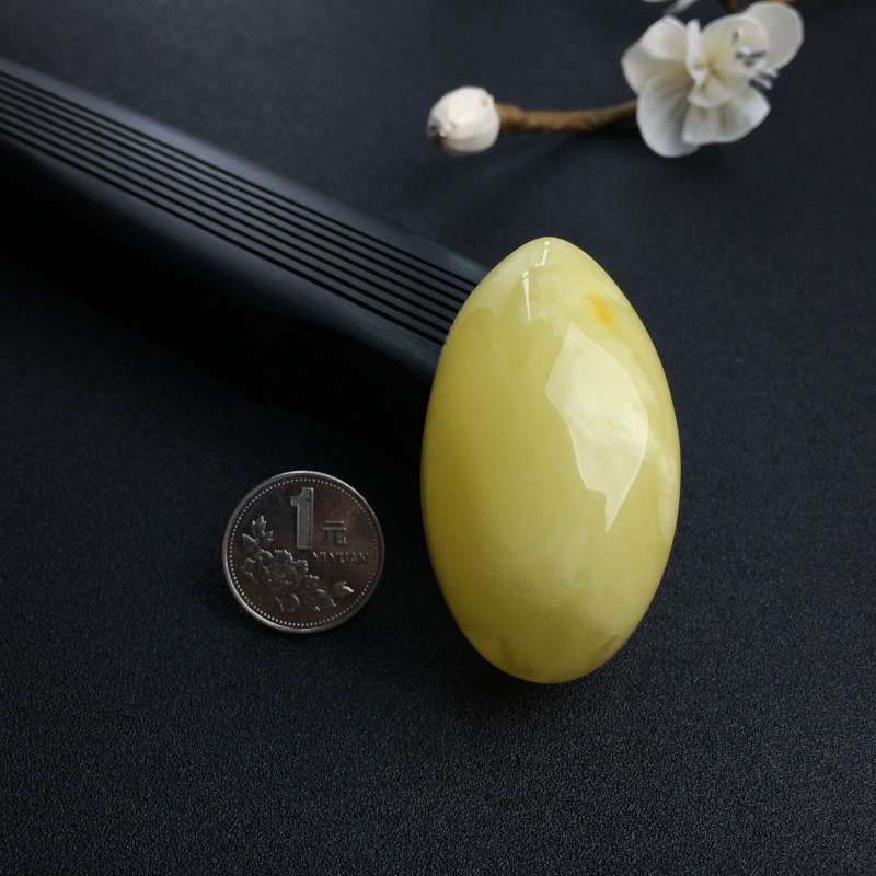 波罗的海柠檬黄蜜蜡吊坠-红掌柜