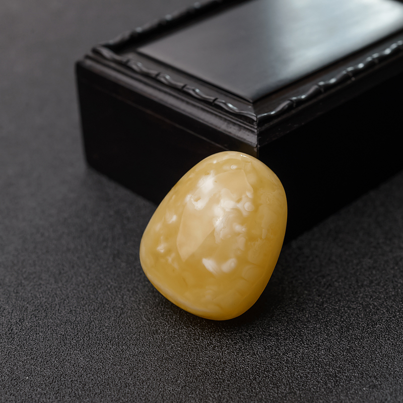 天然白花蜜随形吊坠 - 红掌柜