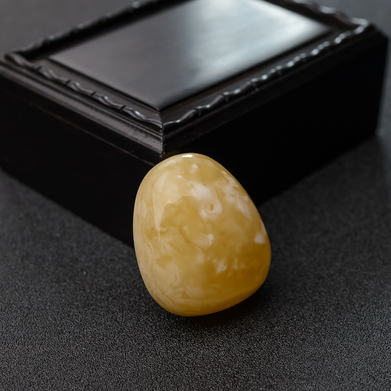 白花蜜随形吊坠 - 红掌柜