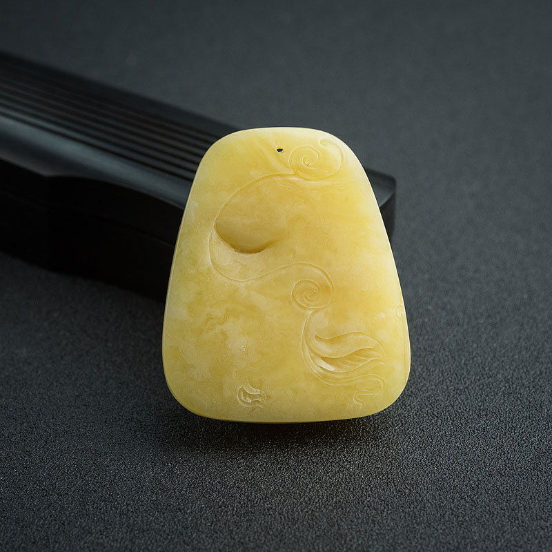 波罗的海天然白花蜜吊坠 - 红掌柜