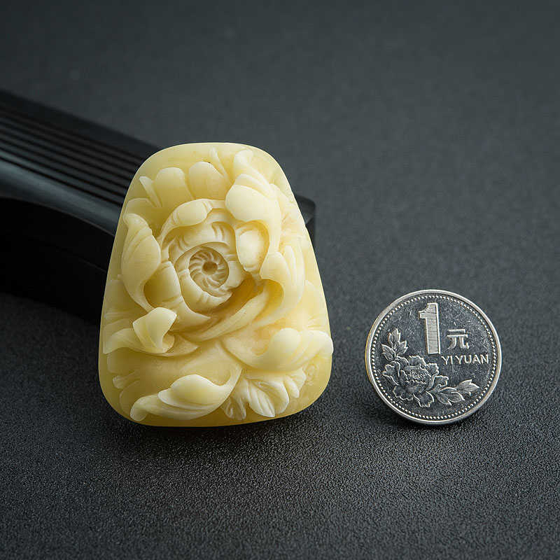 天然白花蜜吊坠 - 红掌柜