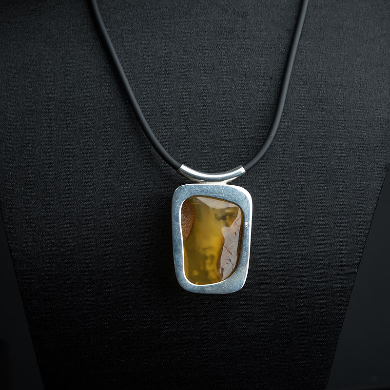 波罗的海天然带皮白花蜜项链 - 红掌柜