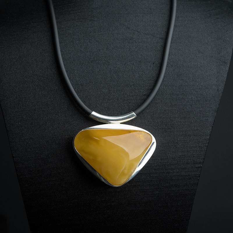 带皮白花蜜蜡项链 - 红掌柜