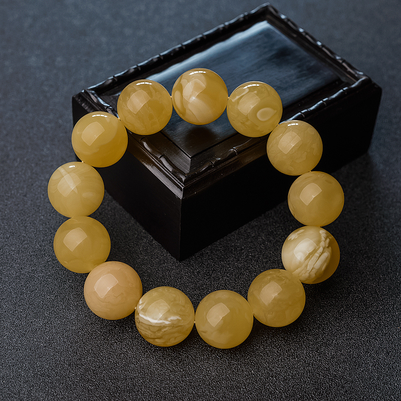 白花蜜手串-红掌柜